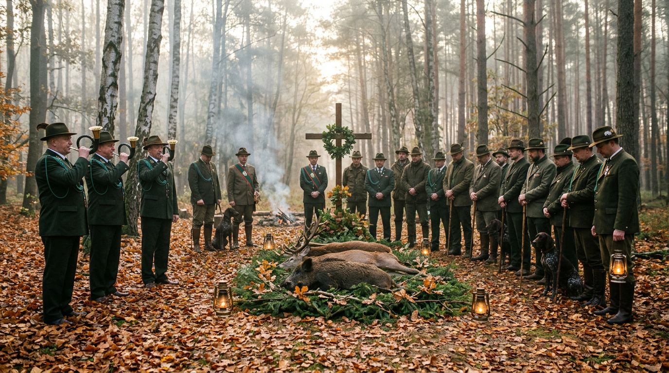 Tradycje i zwyczaje myśliwskie – pokot, gwara, ślubowanie